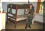 me in barracks in Germany cleaning weapons